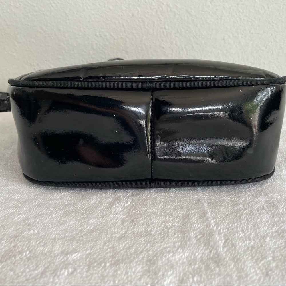 Salvatore Ferragamo Vintage Crossbody Bag Enamel Shoulder Vara - Picture 14 of 16